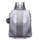 College Style Pure color Nylon Backpack Large Capacity Fashion Outdoors Travel Laptop Bag