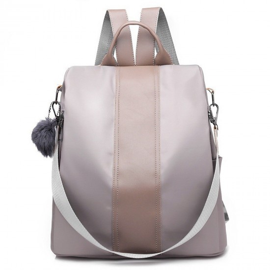 College Style Pure color Nylon Backpack Large Capacity Fashion Outdoors Travel Laptop Bag College Style Pure color Nylon Backpack Large Capacity Fashion Outdoors Travel Laptop Bag