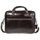 Cowhide Leather Business Briefcase Laptop Bag Retro Men's Bag Schoolbag Handbag Messenger Shoulder Bag for 13.3inch Notebook Cowhide Leather Business Briefcase Laptop Bag Retro Men's Bag Schoolbag Handbag Messenger Shoulder Bag for 13.3inch Notebook