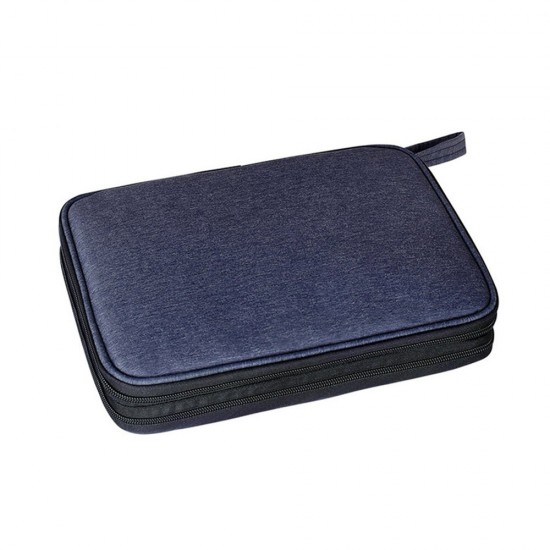 Double-Layer Laptop Storage Bag Portable Electronic Accessories Travel Organizer Bag Waterproof Data Cable Organizer Double-Layer Laptop Storage Bag Portable Electronic Accessories Travel Organizer Bag Waterproof Data Cable Organizer