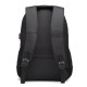 EX9143 USB Charging Backpack Laptop Bag Computer Backpack Multi Function Security Bag for Men Student Schoolbag