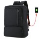 Laptop Bag Business Men's Backpack with USB Charging Travel Shoulders Bag for 15.6 inch Notebook Laptop Bag Business Men's Backpack with USB Charging Travel Shoulders Bag for 15.6 inch Notebook