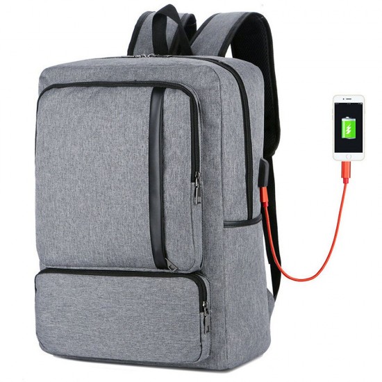 Laptop Bag Business Men's Backpack with USB Charging Travel Shoulders Bag for 15.6 inch Notebook Laptop Bag Business Men's Backpack with USB Charging Travel Shoulders Bag for 15.6 inch Notebook