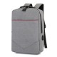 Laptop Bag Backpack Pure Color Business Casual Backpack USB Charging Travel Shoulders Bag