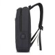 Laptop Bag Backpack Pure Color Business Casual Backpack USB Charging Travel Shoulders Bag Laptop Bag Backpack Pure Color Business Casual Backpack USB Charging Travel Shoulders Bag