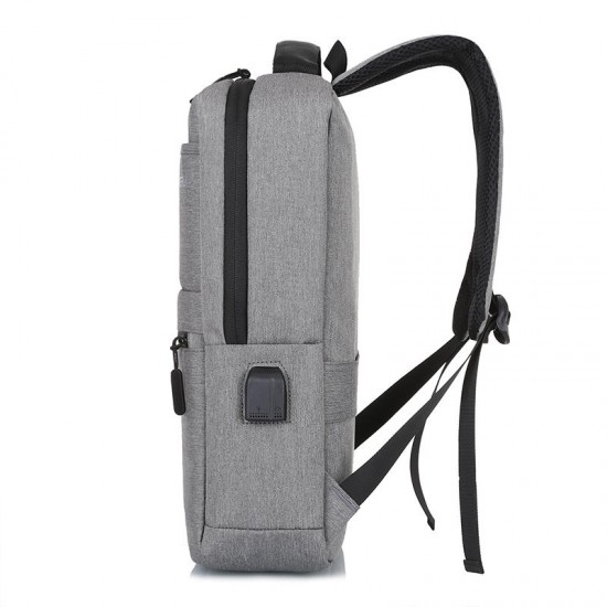 17 inch Laptop Bag with USB Charging Waterproof School Backpack Unisex