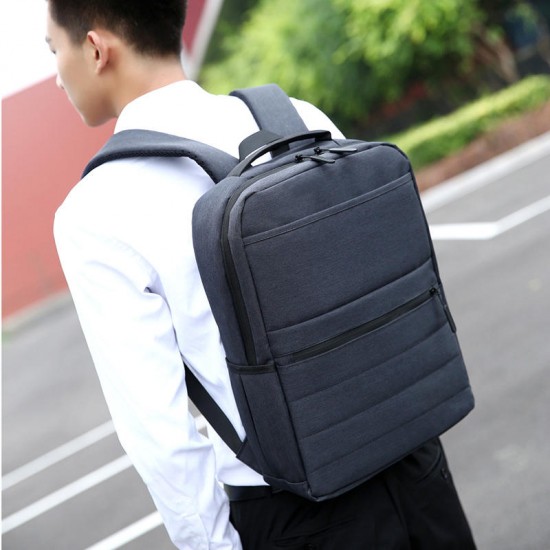 17 inch Laptop Bag with USB Charging Waterproof School Backpack Unisex