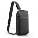Anti-theft Crossbody Bag with USB Charging Port Waterproof Chest Pack Sling Bag Shoulder Chest Bag