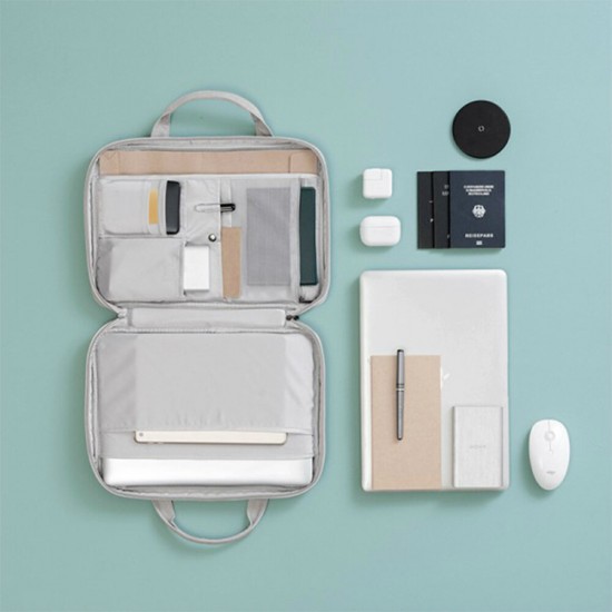 Laptop Bag Storage Case Students Travel Storage Sleeve Pull Rod Men Women for 13inch Apple Tablet Computer Laptop Bag Storage Case Students Travel Storage Sleeve Pull Rod Men Women for 13inch Apple Tablet Computer