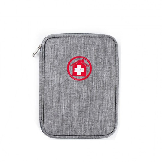 TB-0213 Portable Two-purpose Storage Bag Medical Emergency Certificate Passport Case Waterproof Travel Organizer
