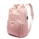 Laptop Bag Canvas Backpack Handbag Campus Scholbag Multi Functional For Female