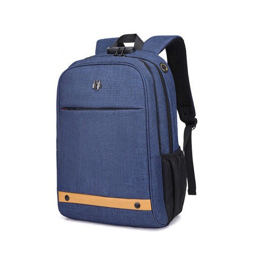 Large Capacity Backpack USB Charging Business Travel Laptop Bag
