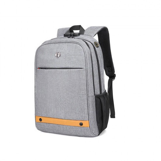 Large Capacity Backpack USB Charging Business Travel Laptop Bag