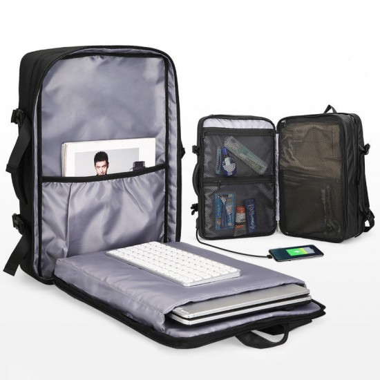 MR8057 Expandable Anti-theft Backpack Fit 17 inch Men's Business Backpack Waterproof Large Capacity Travel Laptop Bag MR8057 Expandable Anti-theft Backpack Fit 17 inch Men's Business Backpack Waterproof Large Capacity Travel Laptop Bag