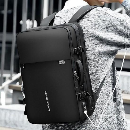 MR8057 Expandable Anti-theft Backpack Fit 17 inch Men's Business Backpack Waterproof Large Capacity Travel Laptop Bag MR8057 Expandable Anti-theft Backpack Fit 17 inch Men's Business Backpack Waterproof Large Capacity Travel Laptop Bag
