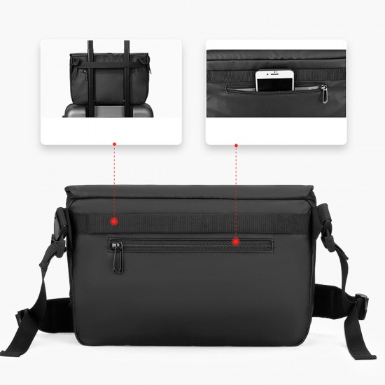 MR8109 Single Inclined Laptop Shoulder Bag Men's Multilayer Oxford Waterproof Multifunctional Postman Bag for Student MR8109 Single Inclined Laptop Shoulder Bag Men's Multilayer Oxford Waterproof Multifunctional Postman Bag for Student