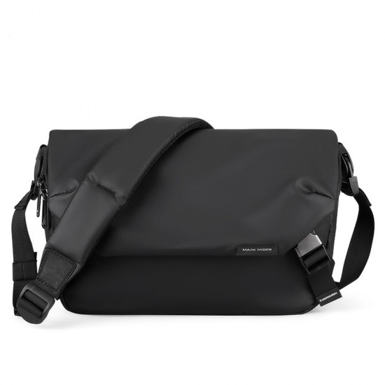 MR8109 Single Inclined Laptop Shoulder Bag Men's Multilayer Oxford Waterproof Multifunctional Postman Bag for Student