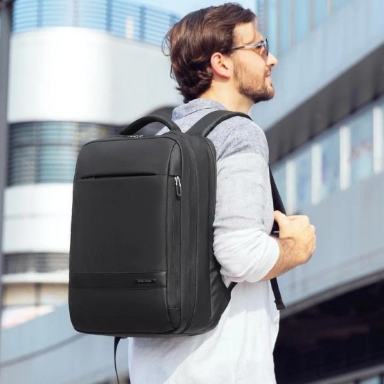 Anti-thief USB Backpack 15.6 inch Laptop Bag for Men Multi-layer School Bag Male Travel