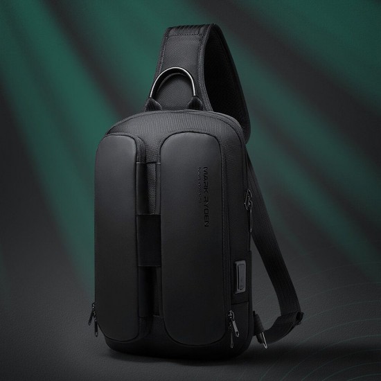 MR7219 Anti-theft Chest Bag Crossbody Bag Business Bag USB Charging Men Handbag Travel Storage Bag MR7219 Anti-theft Chest Bag Crossbody Bag Business Bag USB Charging Men Handbag Travel Storage Bag