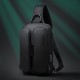 MR7219 Anti-theft Chest Bag Crossbody Bag Business Bag USB Charging Men Handbag Travel Storage Bag