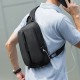 MR7219 Anti-theft Chest Bag Crossbody Bag Business Bag USB Charging Men Handbag Travel Storage Bag