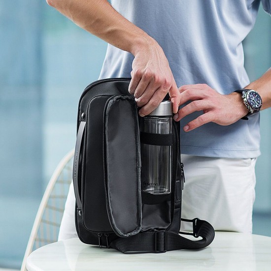 MR7219 Anti-theft Chest Bag Crossbody Bag Business Bag USB Charging Men Handbag Travel Storage Bag MR7219 Anti-theft Chest Bag Crossbody Bag Business Bag USB Charging Men Handbag Travel Storage Bag