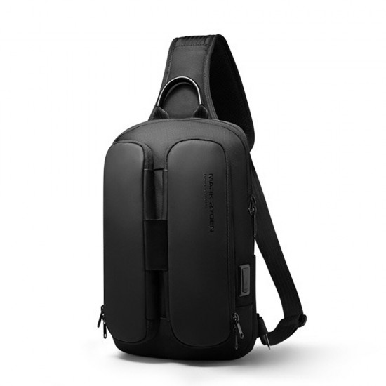 MR7219 Anti-theft Chest Bag Crossbody Bag Business Bag USB Charging Men Handbag Travel Storage Bag MR7219 Anti-theft Chest Bag Crossbody Bag Business Bag USB Charging Men Handbag Travel Storage Bag
