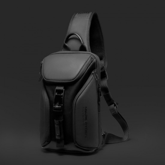 MR7369 Anti-theft Chest Bag Crossbody Bag Business Bag Men Handbag Waterproof Travel Storage Bag