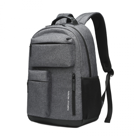 MR9188 15.6 Inch Laptop Backpack USB Charging Single layer Laptop Bag Mens Shoulder Bag Business Casual Travel Backpack