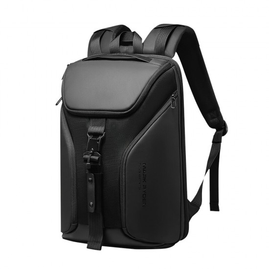 MR9369 Business Backpack Laptop Bag Shoulder Bag Men Travel Storage Bag Opened 180°for 15.6 inch Computer