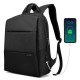 Men Laptop Bag Backpack Large Capacity Waterproof Schoolbag with USB Charging Male Anti-thief Bag 15.6 Notebook