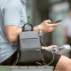 Multifunction Laptop Bag Messengers Chest Bag Sling Bag Men Bags Waterproof Crossbody Bag USB Charging Male