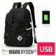 USB Backpack Student Water Repellen Nylon Backpack Men Material Escolar Quality Brand 17 inch Laptop Bag School Backpack