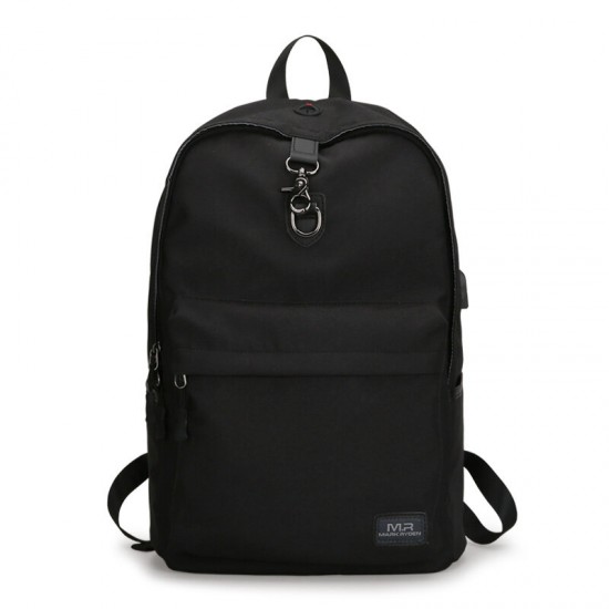 four Colors USB Charging Backpack student Casual Laptop Bag Large Capacity Stylish Outdoor TravelAnti-Theft School Bag