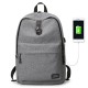 four Colors USB Charging Backpack student Casual Laptop Bag Large Capacity Stylish Outdoor TravelAnti-Theft School Bag