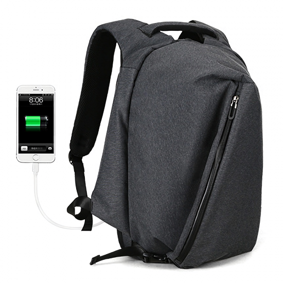 Backpack Laptop Bag with USB Charging Waterproof Casual School Bag For Teenagers Travel Multipurpose