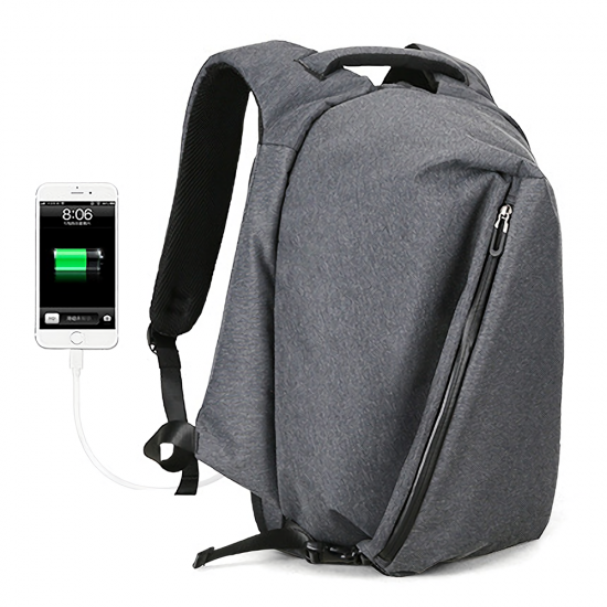 Backpack Laptop Bag with USB Charging Waterproof Casual School Bag For Teenagers Travel Multipurpose