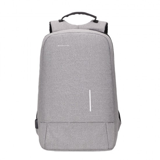 0036 Business Backpack Laptop Bag Shoulders Storage Bag with USB Waterproof Schoolbag Men Women Computer Bag