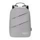 0334 Business Backpack Laptop Bag Shoulders Storage Bag with USB Waterproof Schoolbag Men Women Computer Bag -