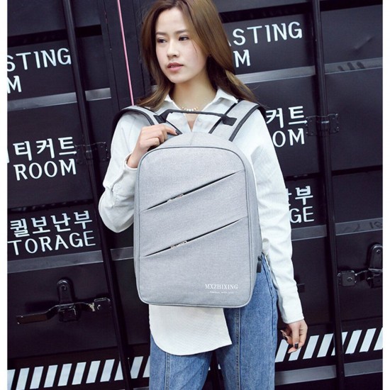 0334 Business Backpack Laptop Bag Shoulders Storage Bag with USB Waterproof Schoolbag Men Women Computer Bag - 0334 Business Backpack Laptop Bag Shoulders Storage Bag with USB Waterproof Schoolbag Men Women Computer Bag -