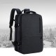 1804 Business Men's Backpack Laptop Bag Shoulders Storage Travel Outdoor Bag with USB Waterproof Schoolbag