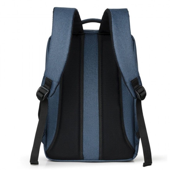 9007 Business Backpack Laptop Bag Male Shoulders Storage Bag with USB Waterproof Schoolbag for 15.6 inch Computer