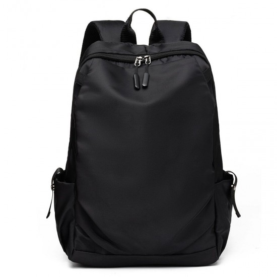 Casual Simple Outdoor Sports Travel Backpack USB Charging Laptop Bag Student School Bag for 15.6 inches Laptops iPads