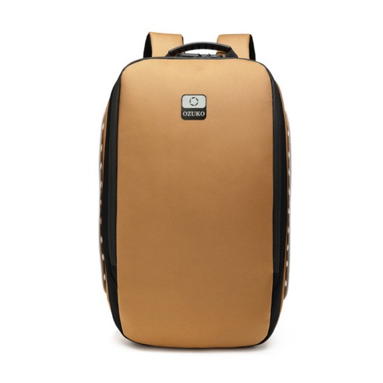 9282 Business Backpack Laptop Bag Shoulders Storage Bag with USB Waterproof Anti-theft Men Schoolbag Student Sports Backpack