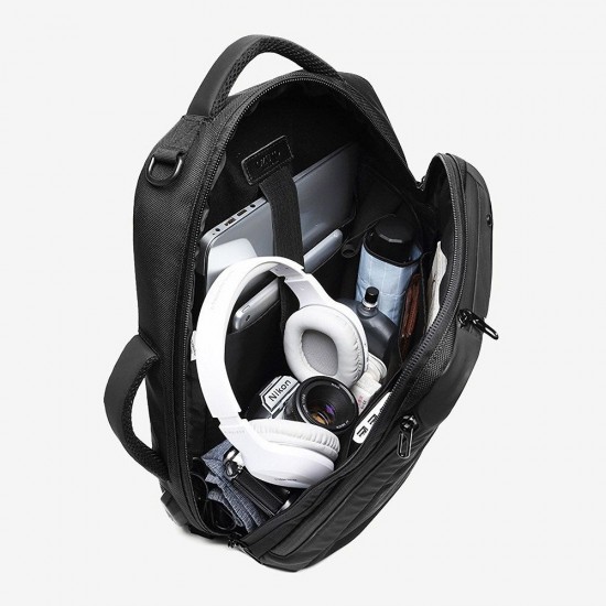 9307 Business Backpack Laptop Bag Single Shoulders Portable Storage Bag with USB Waterproof Anti-theft Men Schoolbag Student 9307 Business Backpack Laptop Bag Single Shoulders Portable Storage Bag with USB Waterproof Anti-theft Men Schoolbag Student
