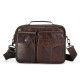 One Shoulder Laptop Bag Portable Outdoor Large Capacity Zipper Horizontal Briefcase Business People Storage Supplies