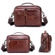 One Shoulder Laptop Bag Portable Outdoor Large Capacity Zipper Horizontal Briefcase Business People Storage Supplies