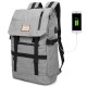 Outdoor Backpack Laptop Bag Travel Mountaineering Bag Sports Shoulders Storage Bag with USB Charging Schoolbag