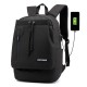 Oxford Backpack Laptop Bag with USB Charging Port Student School Bag Fashion Shoulder Bag for 15.6 inch Notebook