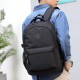 Oxford Cloth Backpack USB Charging Anti-theft Simple Casual Men's Laptop Bag